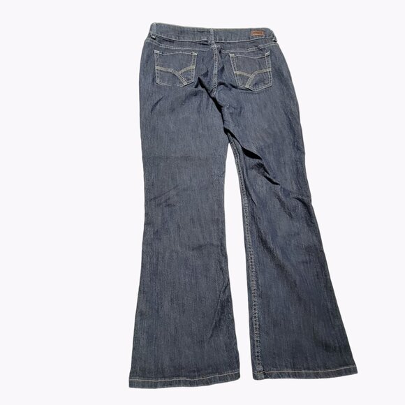 Riders By Lee Jeans Womens Size 35 Boot Cut High Rise Medium Wash Denim Pants - Picture 3 of 3